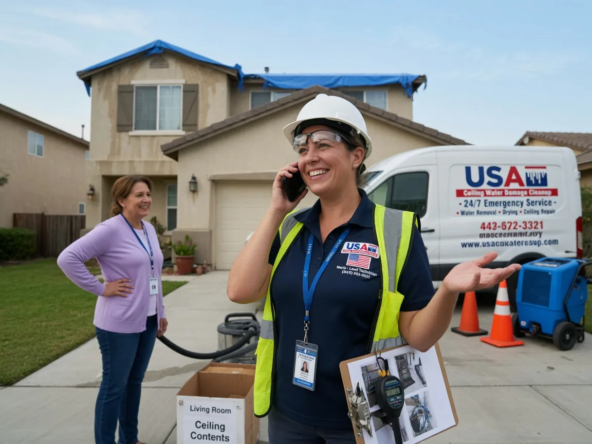 Ceiling Water Damage Restoration Runnells, IA FAQs